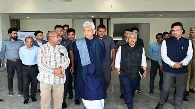 India News | J-K LG Reviews Ongoing Arrangements for Yatris in Srinagar Ahead of Amarnath Yatra 2025