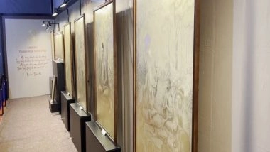 World News | Vietnamese Artist Showcases Gold Powder Buddha Painting at UN Vesak Day Inauguration