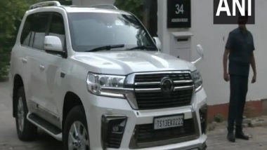 India News | AIMIM Chief Asaduddin Owaisi Departs for Srinagar