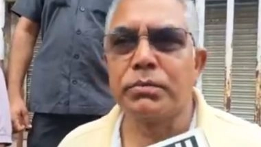 India News | BJP's Dilip Ghosh Accuses Mamata of Inciting Violence in Paschim Medinipur