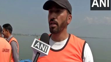 India News | J-K : SDRF Personnel Conduct Mock Drill at Dal Lake Following MHA Directive