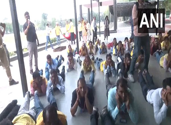 India News | Uttar Pradesh: Civil Defence Rehearses Mock Drill Exercises Amid Escalating Tensions