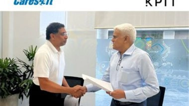 Business News | Caresoft Global Announces Strategic Partnership with KPIT to Drive Leadership in Technology and Cost Optimization Strategies for the Automotive Industry