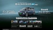 MG Windsor EV PRO Launched in India: JSW MG Motor Unveils Upgraded EV With 52.9kWh Battery; Check Price and Other Details