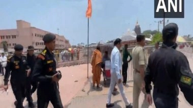 India News | NSG Commandos Conduct Routine Security Review at Jagannath Temple in Puri