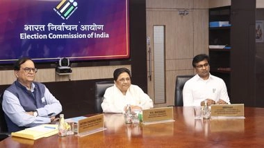 India News | Election Commission Meets BSP Chief Mayawati, Party Leaders in Delhi