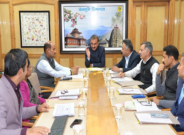 India News | Himachal CM Asks Officials to Clear Backlog in Compassionate Ground Employment in a Year