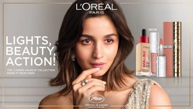 Business News | L'Oreal Paris Marks 28 Years at Festival De Cannes with Alia Bhatt's Debut