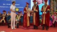 India News | Adani Foundation Chairperson Dr Priti Adani Conferred Doctorate by Datta Meghe Institute of Higher Education & Research Wardha