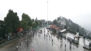India News | Rain Continues to Lash Parts of Shimla; Tourists Say Happy with with Dip in Temperature