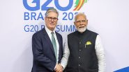 India News | PM Modi, UK Counterpart Welcome FTA, Agree That Expanding Economic Ties Cornerstone of Multifaceted Partnership