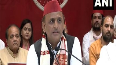 India News | Akhilesh Yadav Reaffirms Samajwadi Party's Stand to Support Government in Action Against Terrorism