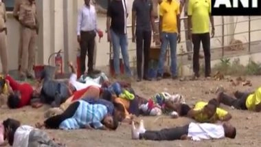 India News | Maharashtra: Mock Drills Held at Key Locations in Mumbai as Part of Nationwide Exercise