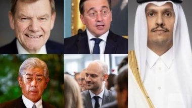 World News | EAM Jaishankar Emphasises Zero Tolerance for Terrorism in Talks with Spain, Germany, France, Japan, Qatar