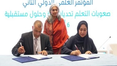 World News | SCLD Participates in Conference on Learning Difficulties in Amman