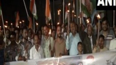 India News | Nagpur: People Carry out Grand Torch Rally to Celebrate Grand Valor of Indian Army