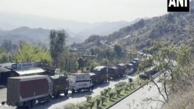 India News | Vehicular Movement Halts on Jammu-Srinagar National Highway After Mudslide