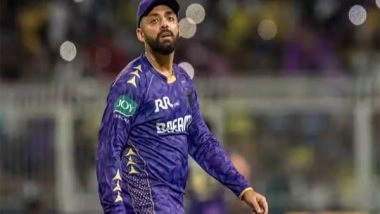 Sports News | KKR's Varun Chakravarthy Fined, Handed Demerit Point for Breaching IPL Code of Conduct