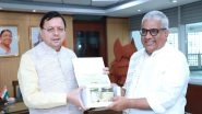 India News | Uttarakhand CM Pushkar Singh Dhami Seeks Approvals for Key Projects from Union Minister Bhupendra Yadav