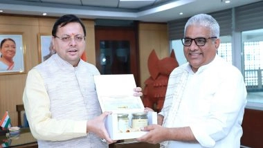 India News | Uttarakhand CM Pushkar Singh Dhami Seeks Approvals for Key Projects from Union Minister Bhupendra Yadav