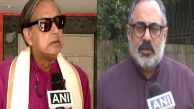 India News | BJP's Rajeev Chandrashekhar Moves Delhi HC over Dismissal of Defamation Against Shashi Tharoor