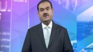 Business News | Gautam Adani Thanks Bhutan PM on Signing of MoU to Develop Hydropower Projects in Bhutan