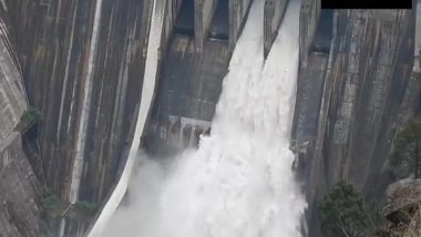 India News | J&K: Two Gates of Baglihar Dam Opened After Heavy Rainfall
