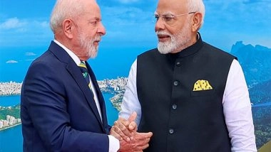 World News | Brazilian President Lula Expresses Solidarity with India in Its Fight Against Terrorism