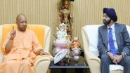 Business News | World Bank Chief Ajay Banga Meets UP CM Yogi Adityanath During Day-long Lucknow Visit