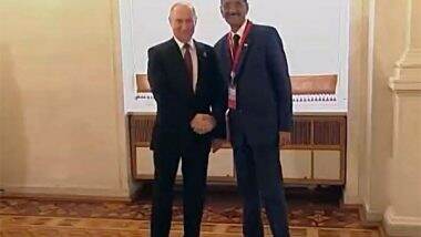 World News | MoS Sanjay Seth Meets President Putin, Thanks Russia for Support in Fight Against Terrorism