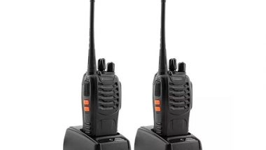 Business News | Sales of Non-compliant Walkie-talkie on E-commerce Platforms Under Government Radar