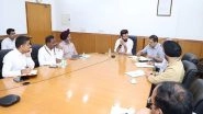 India News | Union Minister Chirag Paswan Holds Meeting with Officials to Discuss Food Security