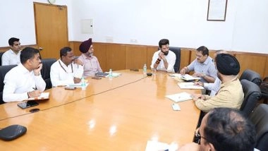 India News | Union Minister Chirag Paswan Holds Meeting with Officials to Discuss Food Security