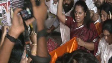 India News | Telangana: K Kavitha Holds Solidarity March for Indian Armed Forces Amid India-Pakistan Tensions