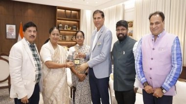 Sports News | PCI Delegation Meets Delhi CM to Discuss Upcoming World Para Athletics Championships 2025 in New Delhi