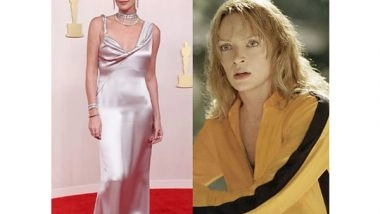 Entertainment News | Charlize Theron Believes Uma Thurman Deserved Oscar for Her Performance in Kill Bill Movies