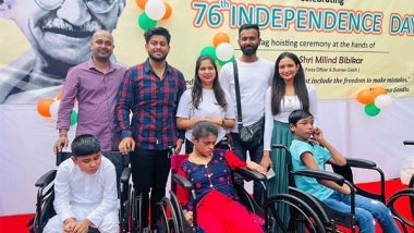 Business News | Ray of Joy: Uplifting Lives Through Mobility and Food Security in India