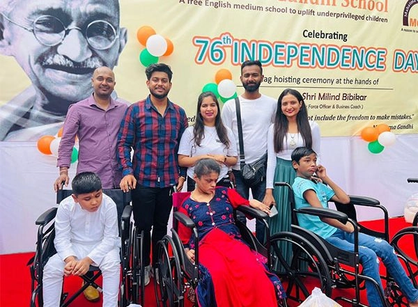 Business News | Ray of Joy: Uplifting Lives Through Mobility and Food Security in India