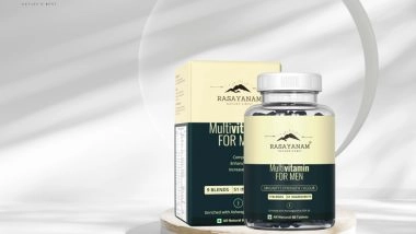 Business News | Rasayanam Multivitamin for Men: Natural Daily Health Supplement Launched in India