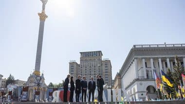 World News | European Leaders Visit Kyiv, Advocate for Ukraine's Peace, Sovereignty and Prosperous Future