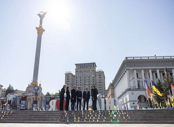 World News | European Leaders Visit Kyiv, Advocate for Ukraine's Peace, Sovereignty and Prosperous Future