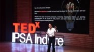 Business News | Pavitra Somaiya Ignites Minds at TEDx IPS Academy with Insightful Talk on Neuroplasticity and Language Learning