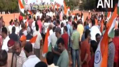India News | BJP Holds 'Tiranga Yatra' in Bengaluru in Support of Indian Armed Forces