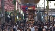 India News | Tamil Nadu: Vaikasi Brahmotsavam Begins at Varadaraja Perumal Temple
