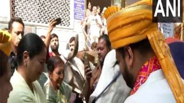 India News | Delhi CM Rekha Gupta Attends 36th Rath Yatra at Shree Mahaveer Digambar Jain Mandir