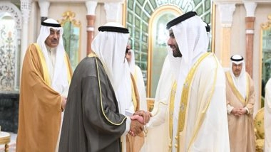 World News | Kuwait Emir Receives Mansoor Bin Mohammed