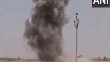 India News | Rajasthan: Pak Missile That Falls in Jaisalmer Field Defused by Security Forces