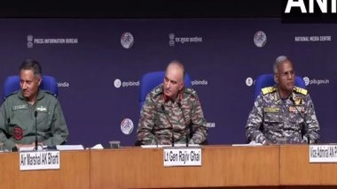 India News | Armed Forces Confirm Destruction of 11 Pakistani Air Bases in Precision Strikes