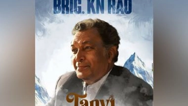 Entertainment News | Anupam Kher Unveils Nasser's Character Poster from 'Tanvi The Great'