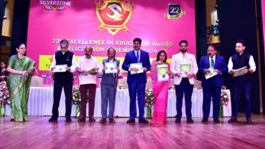 Business News | SilverZone Celebrates 22nd Excellence in Education Award Ceremony at New Delhi